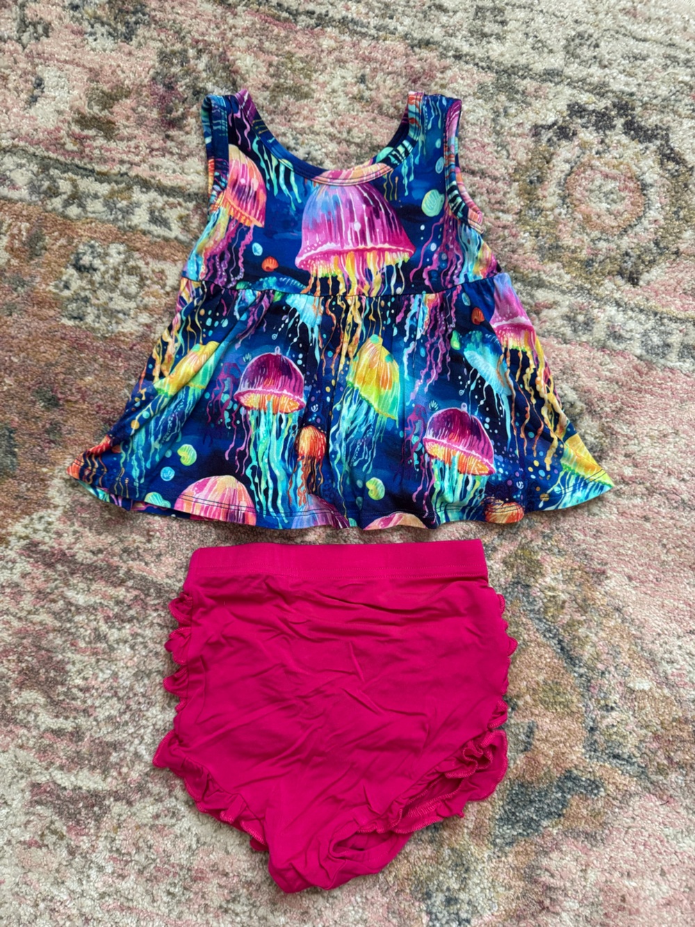 Bums & Roses tank and bloomer set